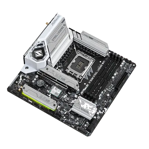 Материнская плата ASRock B760M Steel Legend Wi-Fi LGA 1700 (B760M Steel Legend WiFi) - фото 2