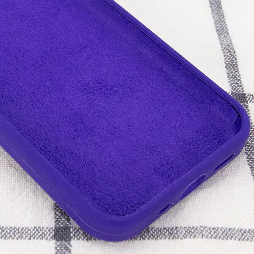 Чохол Epik Silicone Case Full Protective AA NO LOGO для Apple iPhone 14, 6.1 Фіолетовий/Ultra Violet - фото 3