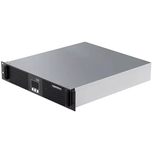 ИБП MARSRIVA MR-US1KRT 1кВА/1кВт RM Smart Online UPS 1kVA 2 x 12V/9Ah - фото 2