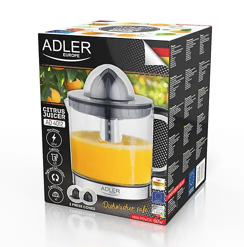 Соковижималка для цитрусових Adler AD 4012 - фото 3