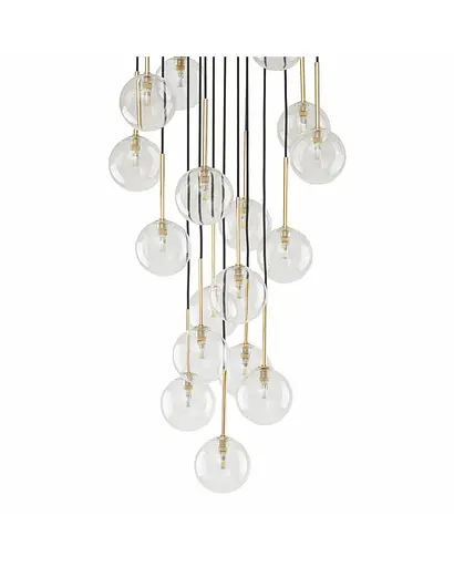 Підвісний світильник TK Lighting 5945 Nilos G9 17x6W IP20 Bk - фото 4