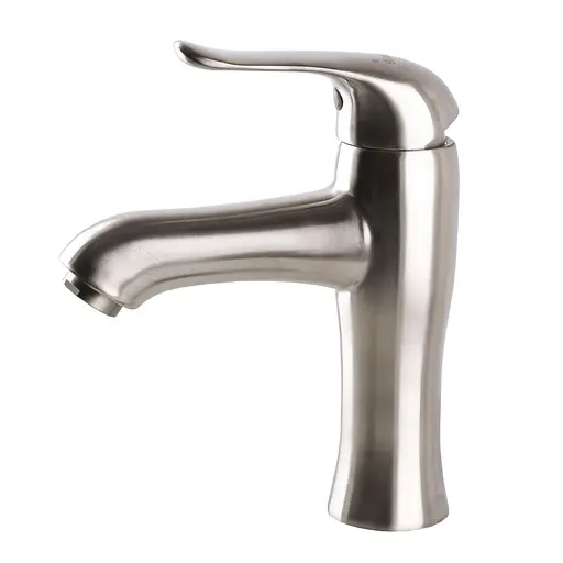 Змішувач для умивальника Globus Lux Leon SL-401 Нержавіюча сталь - фото 2