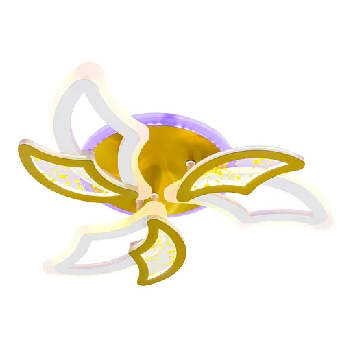 Люстра светодиодная VALESO V K29128-3 3 1 WT GD с пультом - фото 9