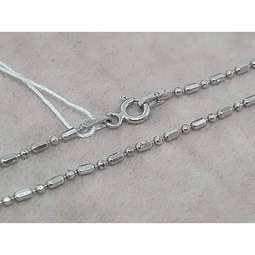 Срібний ланцюжок Silvex 925 (Перлина). 808Р4/ 45 - фото 3