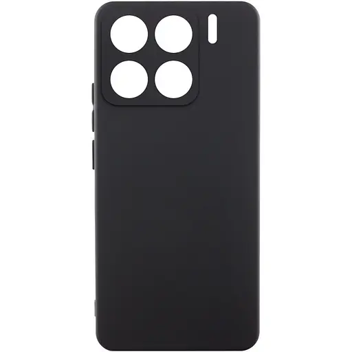 Чехол Silicone Cover Lakshmi Full Camera (AA) для Xiaomi 15 Pro Черный / Black