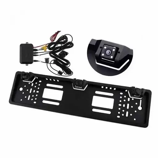 Автомобильная рамка для номера R315 с камерой заднего вида и датчиком парковки - фото 3