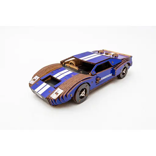 Дерев’яний 3D конструктор Fast car Gt Puz-26915, 164 деталі - фото 2