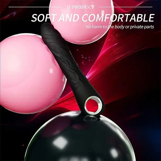 Вибратор для стимуляции точки G Lastic Nyx USB Черный - фото 7