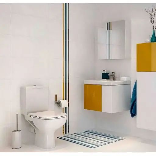 Сидение для унитаза Cersanit Colour K98-0092 soft-close из дюропласта антибактериальное - фото 5