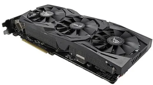 Видеокарта ASUS GTX 1070Ti 8Gb Strix Gaming Advanced (ROG-STRIX-GTX1070TI-A8G-GAMING) (GDDR5, 256 bit, PCI-E 3.0 x16) Б/у - фото 6