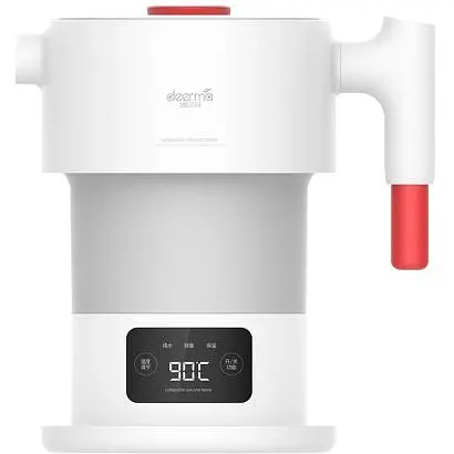 Складной чайник Deerma DH206 DH207 Collapsible Silicone Kettle (0.6 л) - фото 1