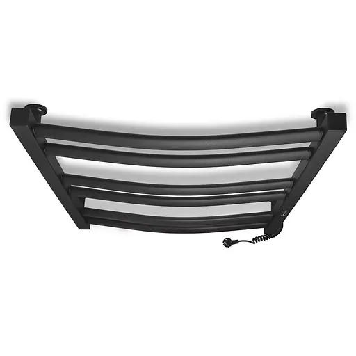 Електрична рушникосушарка Laris Зебра Атлант ЧФЧ6 500x700 Е права R3 73207618, Чорний матовий, Праве, Електронний - фото 5