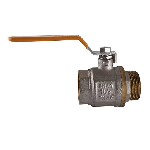 Кран кульовий прямий Solomon 1 1/2″ ЗВ ЖР PN40 В1002FM - фото 2