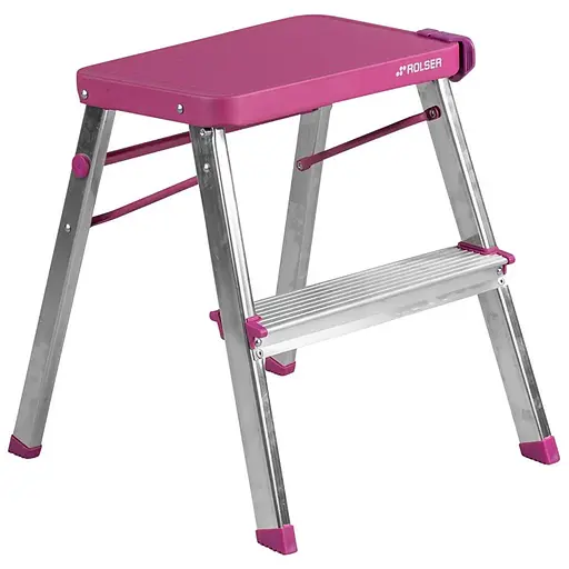 Драбина Rolser Taburete M/2 2 щаблі Malva (MD2001-1013) - фото 1