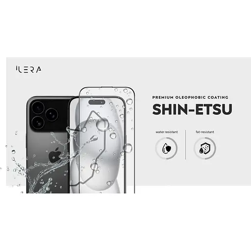 Защитное стекло iLera ECO EverGlass для Apple iPhone 17 Pro Max (iLEc15) [153753] - фото 2
