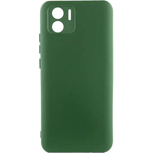 Чохол TPU GETMAN Liquid Silk Full Camera для Xiaomi Redmi A1 / A2 Зелений / Dark green