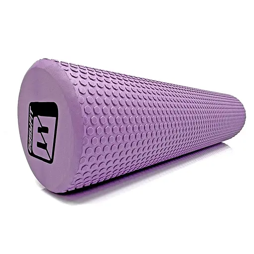Массажный ролик EasyFit Foam Roller 60 см Фиолетовый (EF-2032-V) - фото 1