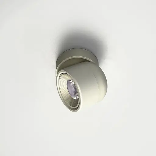 Накладной белый поворотный светильник 4000K Ø8,5х10,5 см | Line F | Арт. 8234 W QY-S - фото 1