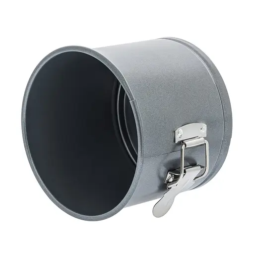 Набір з 3 форм зі знімним дном для випікання тортів і пасок з антипригарним тефлоновим покриттям Ø12/14.5/17 см, Kitchen Master Чорний 86182 - фото 5