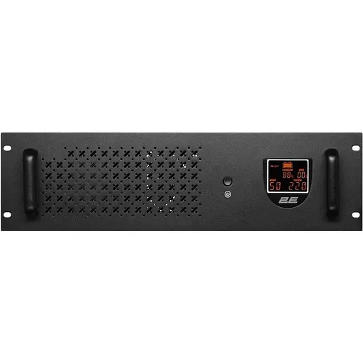 Источник бесперебойного питания 2E RE1500, 1500VA/900W, RM 3U, LCD, USB, 3xSchuko - фото 2