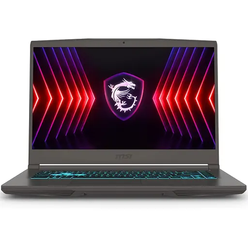 MSI Ноутбук MSI Thin B12VE 15.6 FHD, Intel i7-12650H, 16GB, F1TB, NVD4050-6, DOS, черный
