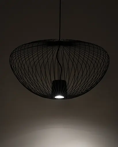 Підвісний світильник, люстра Nowodvorski 11245 Pumpkin M GU10 1x10W IP20 Темно-сірий - фото 3