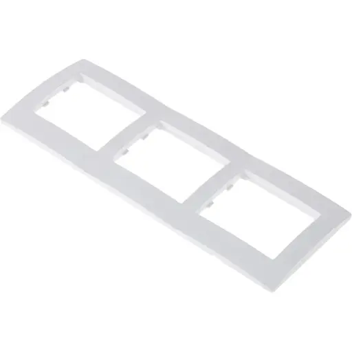 Рамка Brille для розетки VB-3F wh - фото 2