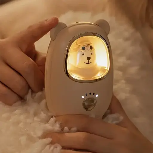 Power Bank GXZ-N6 2 in 1 с обогревателем для рук 6800 mAh Yellow - фото 3