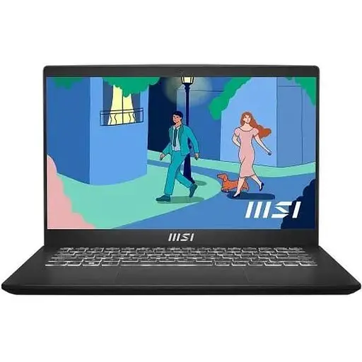 Ноутбук MSI Modern 14, 14" Full HD, i5 1235U 4.4GHz, 16GB DDR4 3200, 512GB SSD, UHD графікою.