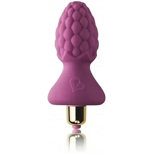 Анальный вибростимулятор Rocks Off Ass-Berries 7 Raspberry