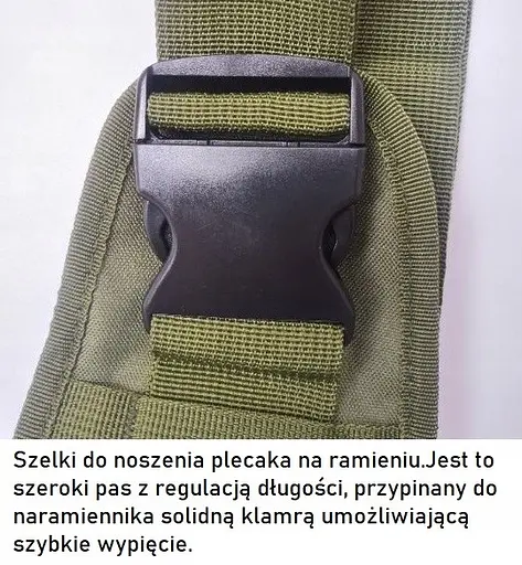 Тактична сумка слінг Nobrand Green Tactical через плече sum0028815 - фото 10