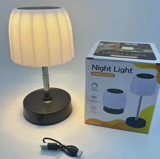 Бездротова сенсорна лампа настільна ZJ329C з регулюванням яскравості - фото 9