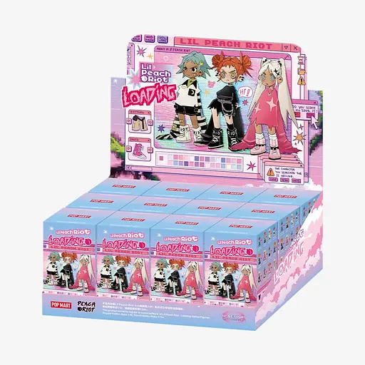 Іграшка-сюрприз Pop Mart Peach Riot Серія Lil Loading з колекційною фігуркою (PRLL-01) - фото 2