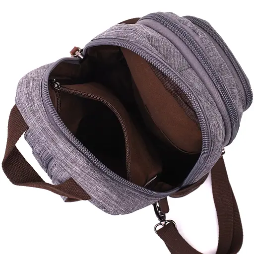 Текстильный рюкзак Vintage 19х28х10 см sum0023484 - фото 4