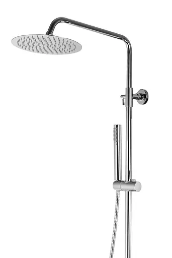Душова система Corsan Lugo хром з термостатом CMN026, Хром - фото 4