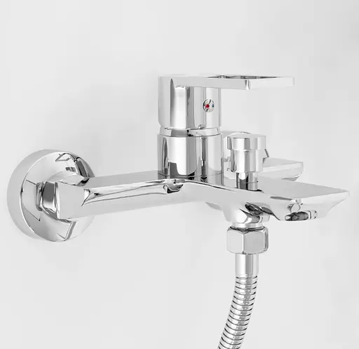 Смеситель для ванны Rea Flip настенный хром REA-B2002 Хром - фото 2