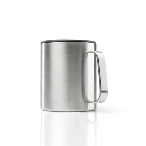 Термокружка GSI Outdoors Glacier Stainless 10 Fl Oz Camp Cup Серебро (1099-63210) - фото 2