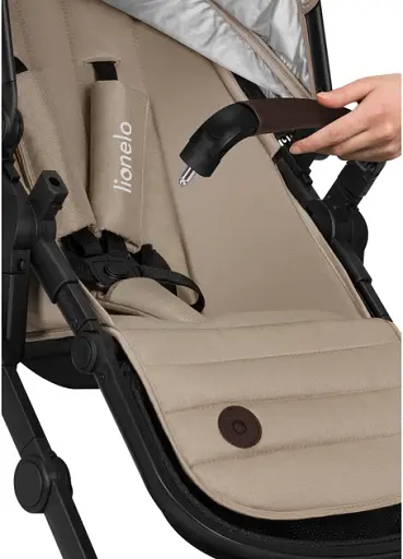 Универсальная коляска 3 в 1 Lionelo Amber Beige Sand (LO-AMBER 3IN1 BEIGE SAND) - фото 6