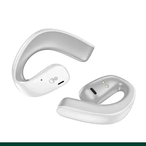 Навушники Hoco EQ4 Graceful true wireless BT headset White - фото 2