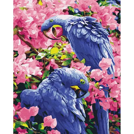 Картина по номерам Птицы в цветах Brushme 40x50 см разноцветная 000277764
