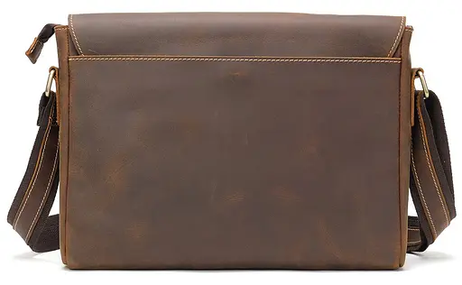 Чоловіча шкіряна сумка Vintage 32х25,5х6 см sum0012517 - фото 10