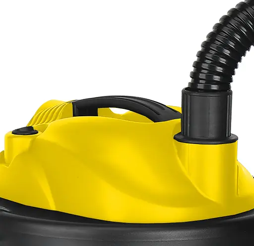 Каминный пылесос для золы и золы DMS AS-1200 20 л yellow - фото 2