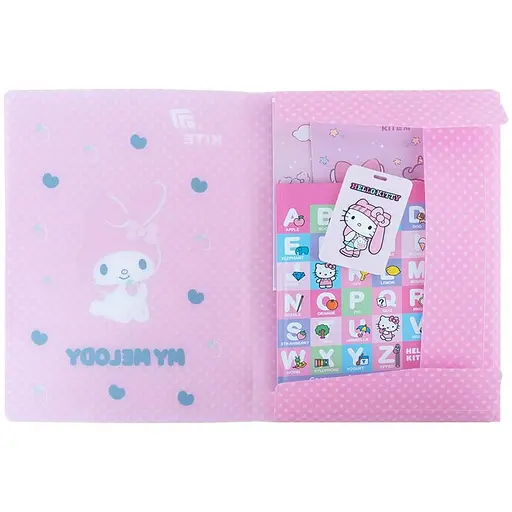 Папка на резинке Kite My Melody А4 (HK25-247-2) - фото 3