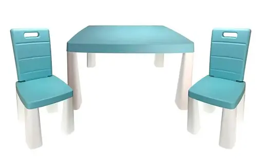 Ігровий набір Стіл та 2 стільці Фламінго 04680/7 - фото 1