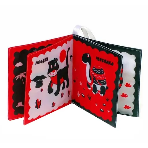 Дитяча м'яка книжка "Котик Тик" Книжковий хмарочос 404171 - фото 2