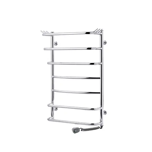 Полотенцесушитель электрический Kroner Канна ДК01ER 700x500/7 ER CV023838, Хром, Правое - фото 1