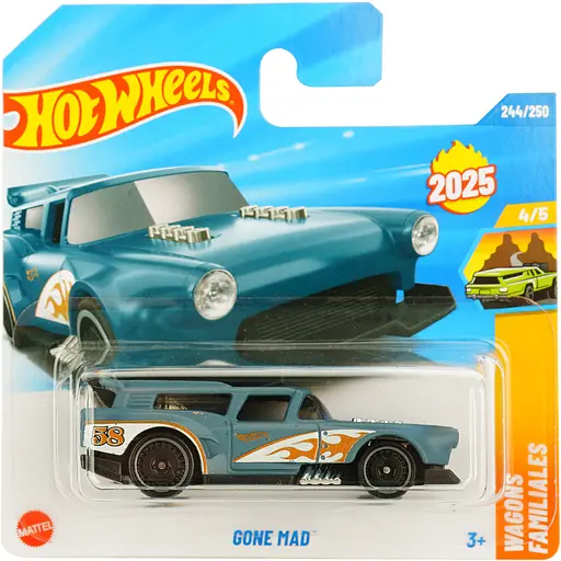 Базова машинка Hot Wheels Wagons Gone Mad блакитна (5785) HYW56-N521