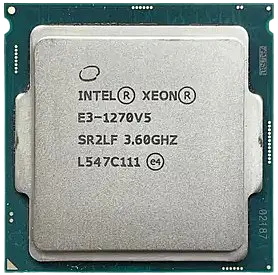 Процессор Intel Xeon E3 1270 v5 LGA 1151v1 (BX80662E31270V5) Б/У