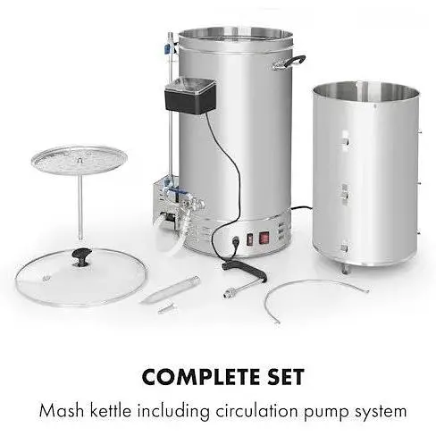 Пивоварня Klarstein Brauheld Pro 45 л (10034588) - фото 7