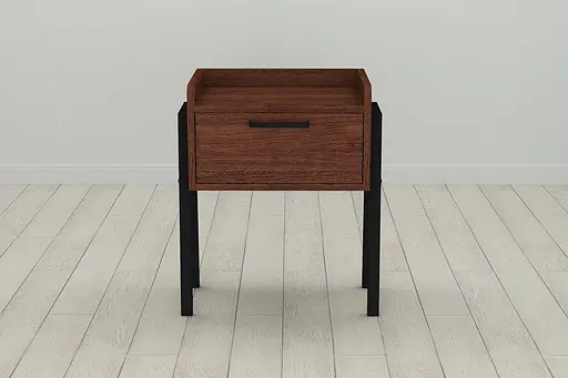 Тумба модульна Ferrum-decor Бетті 540x450x320 метал Чорний ДСП Венге 16 мм (FRD-105503) - фото 4